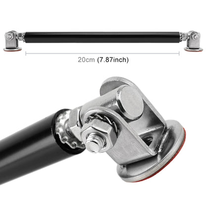 2 PCS Car Modification Adhesive Surrounded Rod Lever Front and Rear Bars Fixed Front Lip Back Shovel, Length: 20cm(Black) - Trunk & Bumper Accessories by buy2fix | Online Shopping UK | buy2fix