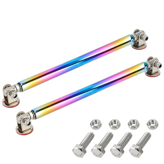 2 PCS Car Modification Adhesive Surrounded Rod Lever Front and Rear Bars Fixed Front Lip Back Shovel, Length: 20cm(Colour) - Trunk & Bumper Accessories by buy2fix | Online Shopping UK | buy2fix
