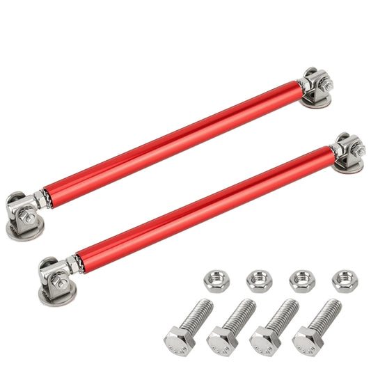 2 PCS Car Modification Adhesive Surrounded Rod Lever Front and Rear Bars Fixed Front Lip Back Shovel, Length: 20cm(Red) - Trunk & Bumper Accessories by buy2fix | Online Shopping UK | buy2fix
