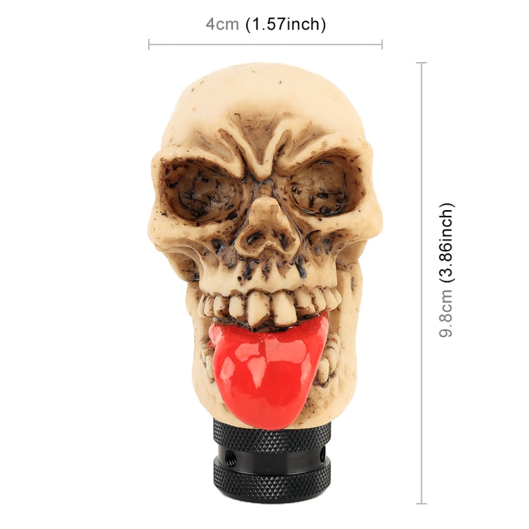 Universal Car Skull Shape Shifter Manual Automatic Gear Shift Knob by buy2fix