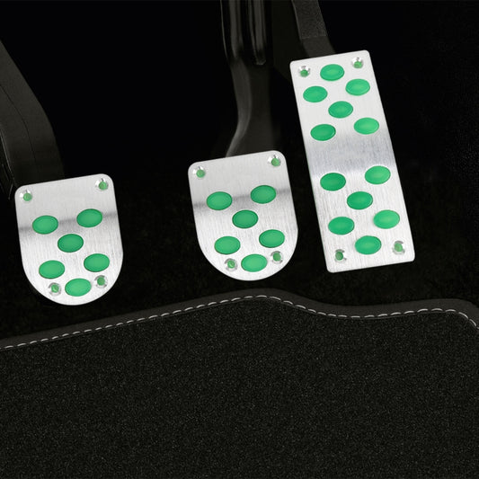 3 in 1 Small Luminous Non-Slip Automatic Gear Car Pedals Foot Brake Pad Cover Set - Foot Pedal by buy2fix | Online Shopping UK | buy2fix