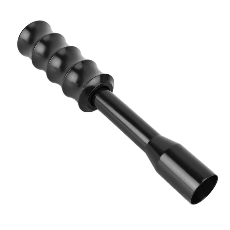Universal Car Twisted Pattern Gear Head Gear Shift Knob (Black) by buy2fix