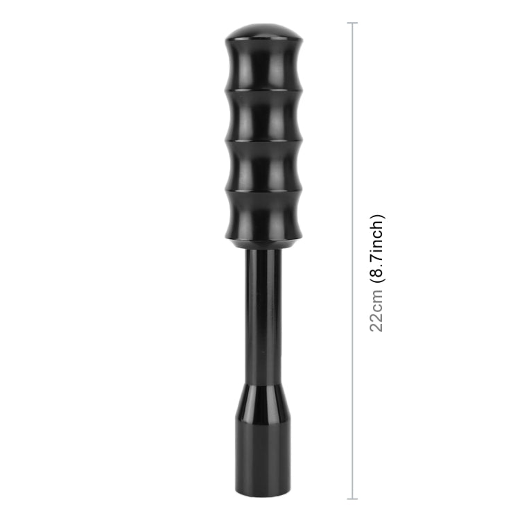 Universal Car Twisted Pattern Gear Head Gear Shift Knob (Black) by buy2fix