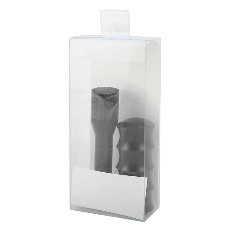 Universal Car Twisted Pattern Gear Head Gear Shift Knob (Black) by buy2fix