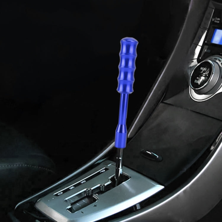 Universal Car Twisted Pattern Gear Head Gear Shift Knob (Blue) by buy2fix