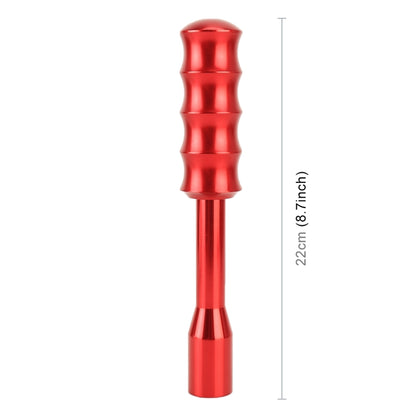 Universal Car Twisted Pattern Gear Head Gear Shift Knob (Red) by buy2fix