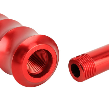 Universal Car Twisted Pattern Gear Head Gear Shift Knob (Red) by buy2fix