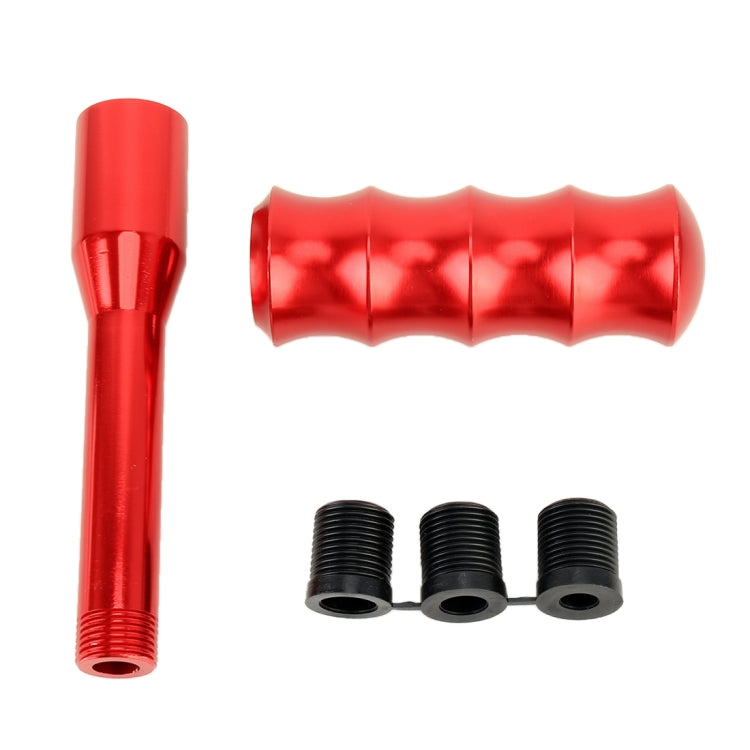 Universal Car Twisted Pattern Gear Head Gear Shift Knob (Red) by buy2fix