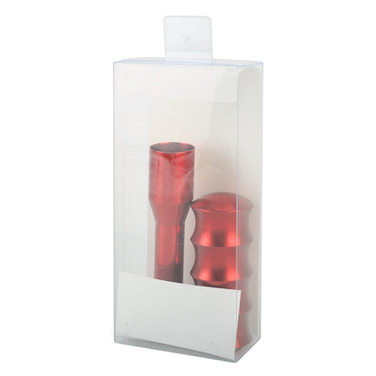 Universal Car Twisted Pattern Gear Head Gear Shift Knob (Red) by buy2fix