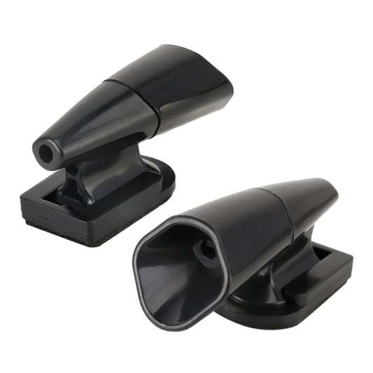 Car ABS Deer Alert Sound Alarm Ultrasonic Wind Power Animal Repeller(Black) - Others by buy2fix | Online Shopping UK | buy2fix