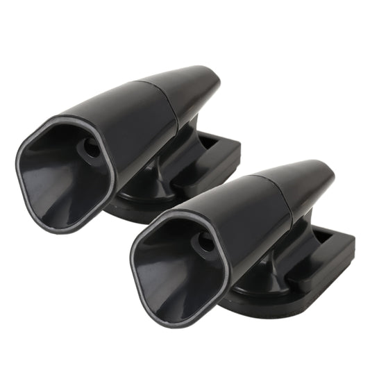 Car ABS Deer Alert Sound Alarm Ultrasonic Wind Power Animal Repeller(Black) - Others by buy2fix | Online Shopping UK | buy2fix