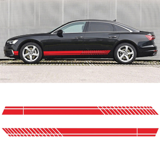 Car Styling Stripe PVC Sticker Auto Decorative Sticker (Red) by buy2fix