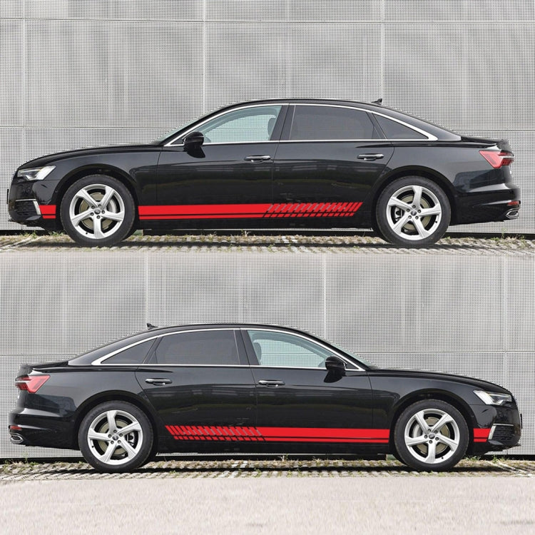 Car Styling Stripe PVC Sticker Auto Decorative Sticker (Red) by buy2fix