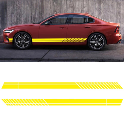 Car Styling Stripe PVC Sticker Auto Decorative Sticker (Yellow) by buy2fix