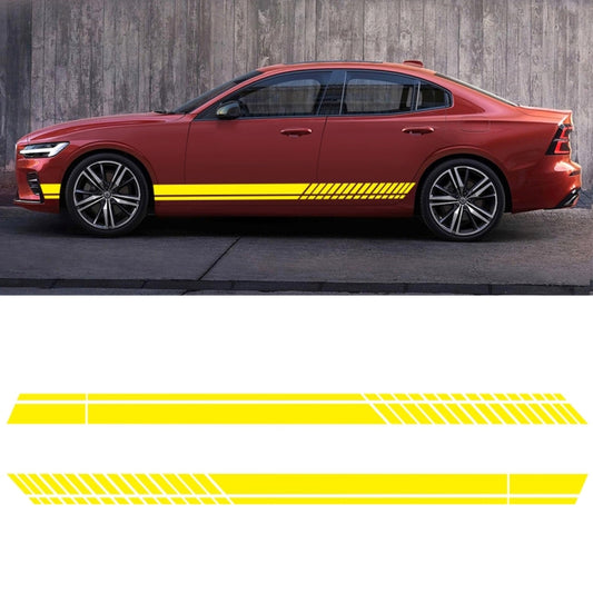 Car Styling Stripe PVC Sticker Auto Decorative Sticker (Yellow) by buy2fix