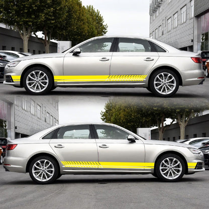Car Styling Stripe PVC Sticker Auto Decorative Sticker (Yellow) by buy2fix