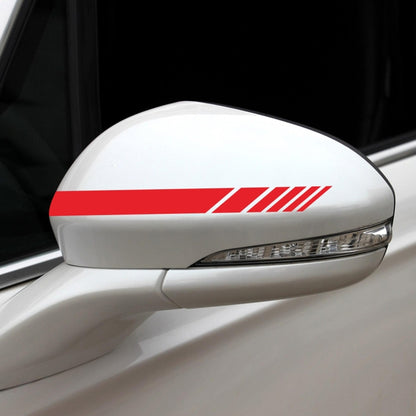 5 in 1 Car Styling Stripe Hood PVC Sticker Auto Decorative Sticker (Red) - Decorative Sticker by buy2fix | Online Shopping UK | buy2fix