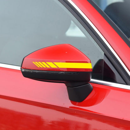 5 in 1 Car Styling Stripe Hood PVC Sticker Auto Decorative Sticker (Yellow) by buy2fix