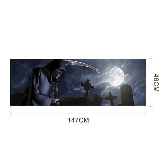 Death Cemetery Pattern Horror Series Car Rear Window Decorative Sticker, Size: 147 x 46cm by buy2fix