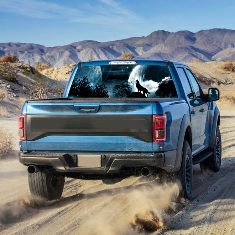 Wolverine Pattern Horror Series Car Rear Window Decorative Sticker, Size: 165 x 56cm by buy2fix