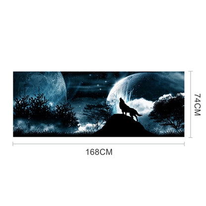 Wolverine Pattern Horror Series Car Rear Window Decorative Sticker, Size: 168 x 74cm by buy2fix