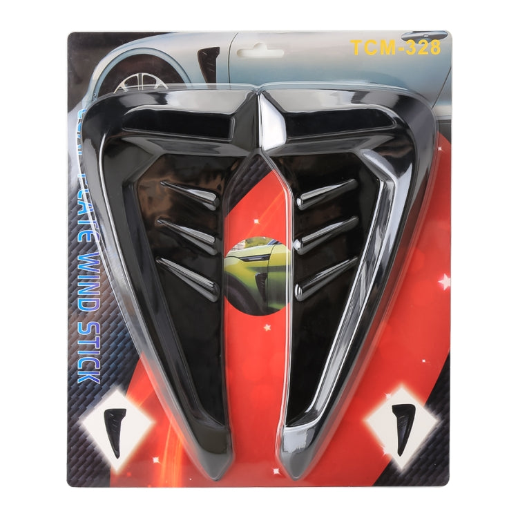 TCM-328 2 PCS Car Plastic Decorative Sticker Outside Sticker by buy2fix