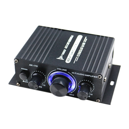 AK170 Car Mini HIFI Amplifier Audio DC 12V - Car Amplifiers by buy2fix | Online Shopping UK | buy2fix