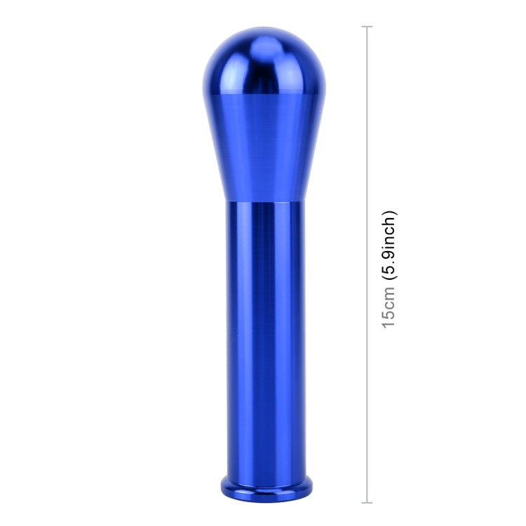 Universal Car Iron Pillar Gear Head Gear Shift Knob (Blue) by buy2fix