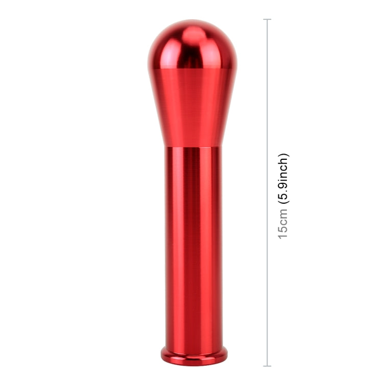 Universal Car Iron Pillar Gear Head Gear Shift Knob (Red) by buy2fix