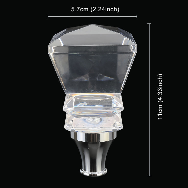 Universal Car Tower Shaped Crystal Gear Head Gear Shift Knob by buy2fix