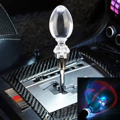 Universal Car Egg Shaped Crystal Gear Head Gear Shift Knob with Light by buy2fix