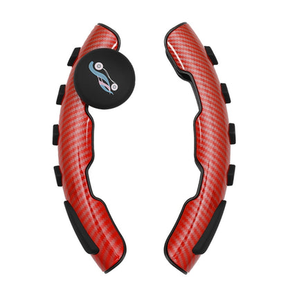 Car Universal Steering Wheel Spinner Knob Auxiliary Booster Aid Control Handle (Red) by buy2fix