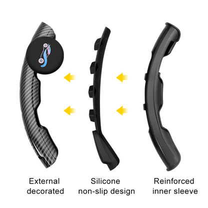 Car Universal Steering Wheel Spinner Knob Auxiliary Booster Aid Control Handle (Red) by buy2fix