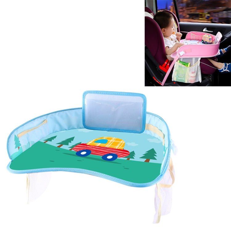 Children Waterproof Dining Table Toy Organizer Baby Safety Tray Tourist Painting Holder with Touch Screen Transparent Bag (Taix) by buy2fix