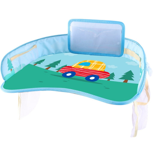 Children Waterproof Dining Table Toy Organizer Baby Safety Tray Tourist Painting Holder with Touch Screen Transparent Bag (Taix) by buy2fix