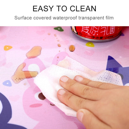 Children Waterproof Dining Table Toy Organizer Baby Safety Tray Tourist Painting Holder with Touch Screen Transparent Bag (Fire Truck) by buy2fix