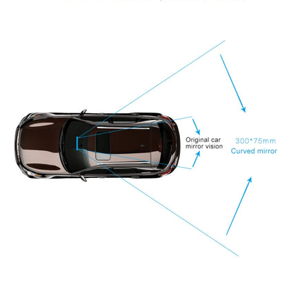 Car Truck Interior Rear View MirrorAnti Glare Dazzling Goggle, Size: 30*7.5*3.5cm by buy2fix