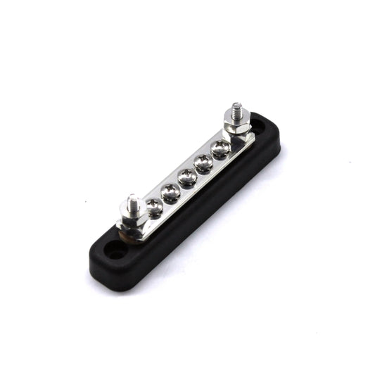 5 Way Power Distribution Bus Bar 5-bit Single Distribution Box for Car / RV / Boat - Booster Cable & Clip by buy2fix | Online Shopping UK | buy2fix