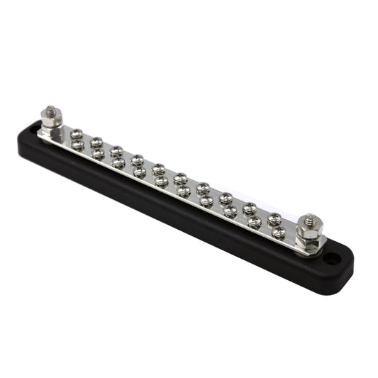 20 Way Power Distribution Bus Bar 20-bit Single Distribution Box for Car / RV / Boat - Booster Cable & Clip by buy2fix | Online Shopping UK | buy2fix