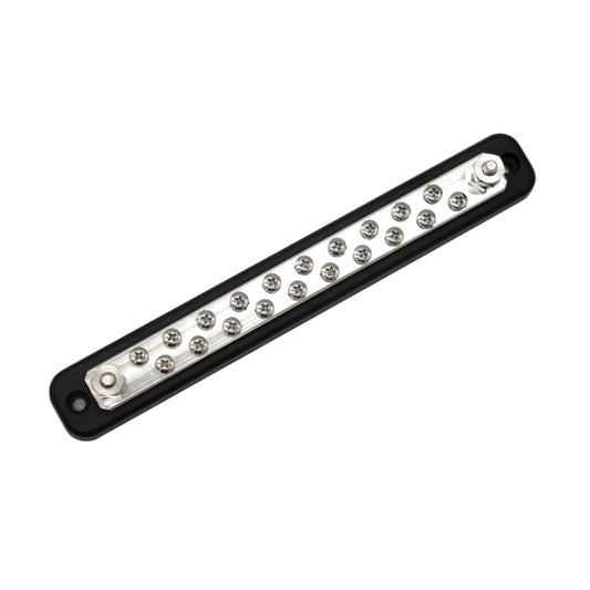 20 Way Power Distribution Bus Bar 20-bit Single Distribution Box for Car / RV / Boat - Booster Cable & Clip by buy2fix | Online Shopping UK | buy2fix