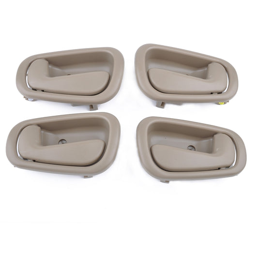 4 PCS Car Inner Door Handles 69205-02050 / 69206-02050 for Toyota Corolla 1998-2002 (Beige) - Door Handles by buy2fix | Online Shopping UK | buy2fix