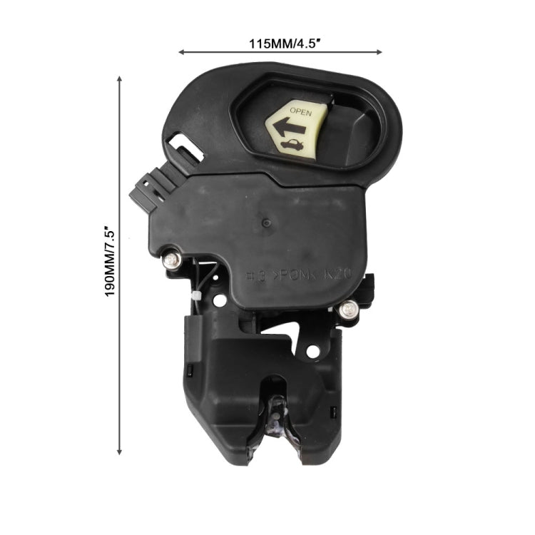 TLA016 Tailgate Latch Lock Actuator Motor Tail Gate Latch for Honda Accord (Black) - Car Switches by buy2fix | Online Shopping UK | buy2fix