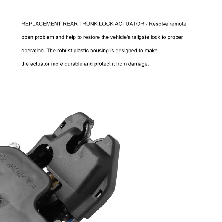 TLA016 Tailgate Latch Lock Actuator Motor Tail Gate Latch for Honda Accord (Black) - Car Switches by buy2fix | Online Shopping UK | buy2fix