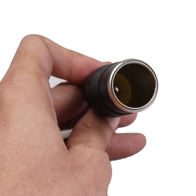 Car Converter USB Port to Car Cigarette Lighter Socket Female 5V to 12V Boost Power Adapter Cable (Black) by buy2fix