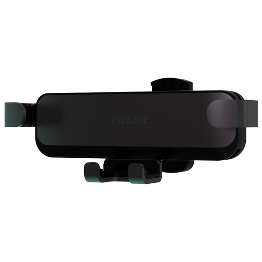 HAMTOD Pro Car Gravity Invisible Telescopic Mobile Phone Mount Holder (Obsidian Black) - Universal Car Holders by HAMTOD | Online Shopping UK | buy2fix