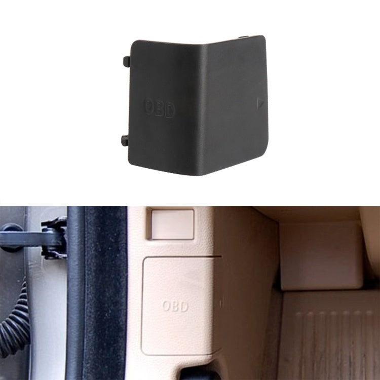 Car Diagnostic Plug Cover OBD Panel Decorative Cover 51437147538 for BMW E84 2009-2015(Black) by buy2fix