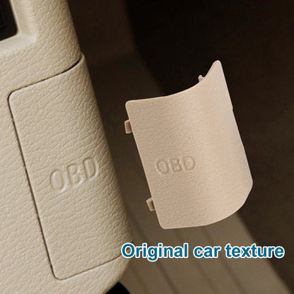 Car Diagnostic Plug Cover OBD Panel Decorative Cover 51437147538 for BMW E84 2009-2015(Beige) by buy2fix