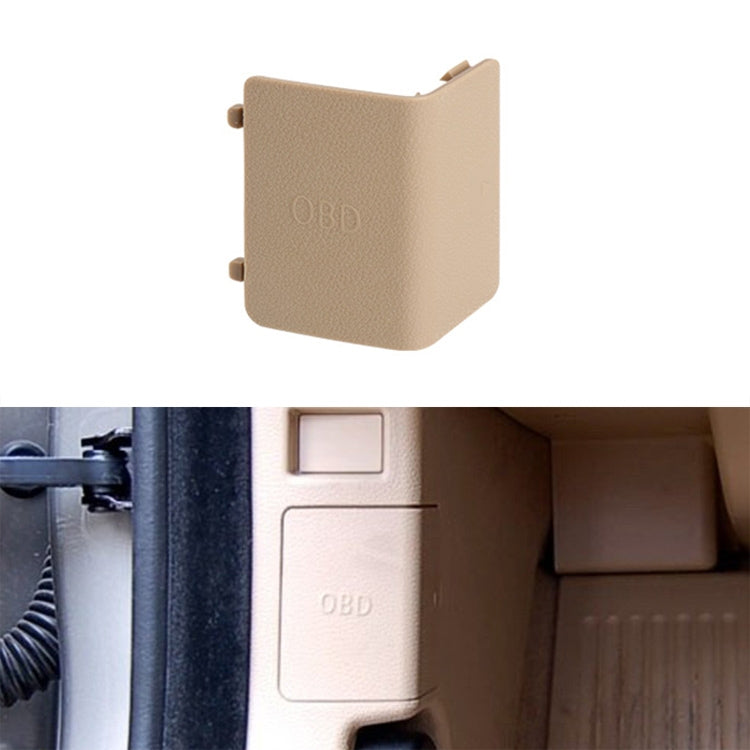 Car Diagnostic Plug Cover OBD Panel Decorative Cover 51437147538 for BMW E90 2005-2012(Beige) by buy2fix