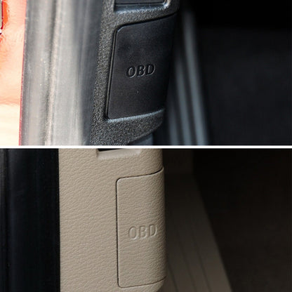 Car Diagnostic Plug Cover OBD Panel Decorative Cover 51437147538 for BMW E90 2005-2012(Black) by buy2fix