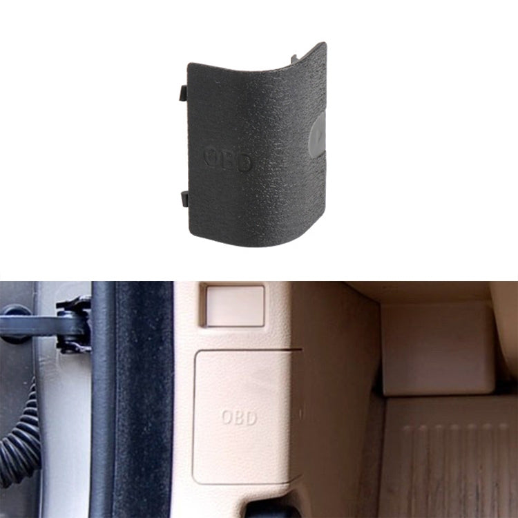 Car Diagnostic Plug Cover OBD Panel Decorative Cover 51437147538 for BMW F25 2011-2016 (Black) by buy2fix